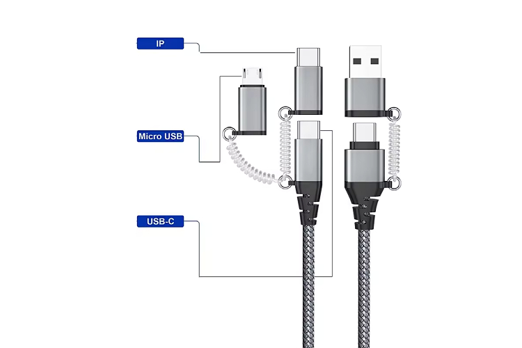 C to A Silicone Cable
