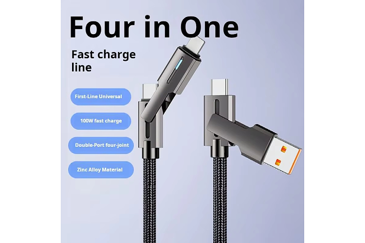 C to A Nylon Braided Cable