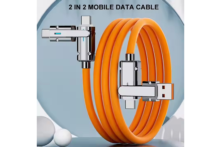C to L Nylon Braided Cable